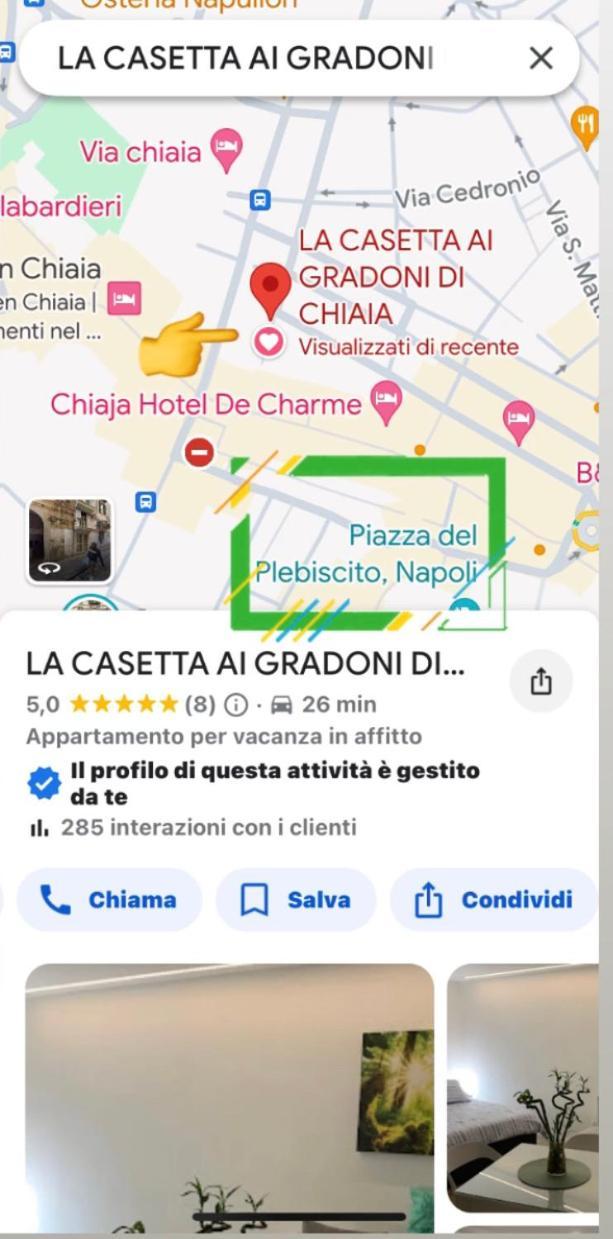 La Casetta Ai Gradoni Di Chiaia Napoli Eksteriør bilde